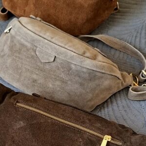 Nerka damska Luna zamszowa – taupe